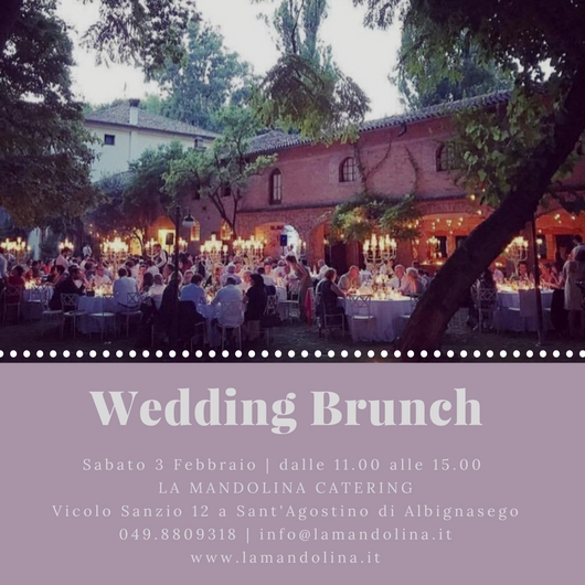 Wedding Brunch – Terza Edizione – 2018